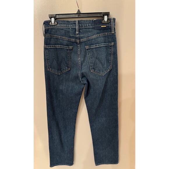 Mother Tomcat Ankle in Cannonball Straight Crop Stretch Jeans 26 $258 (NEW) - Picture 4 of 8